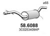 VW 3C0253409M Middle Silencer